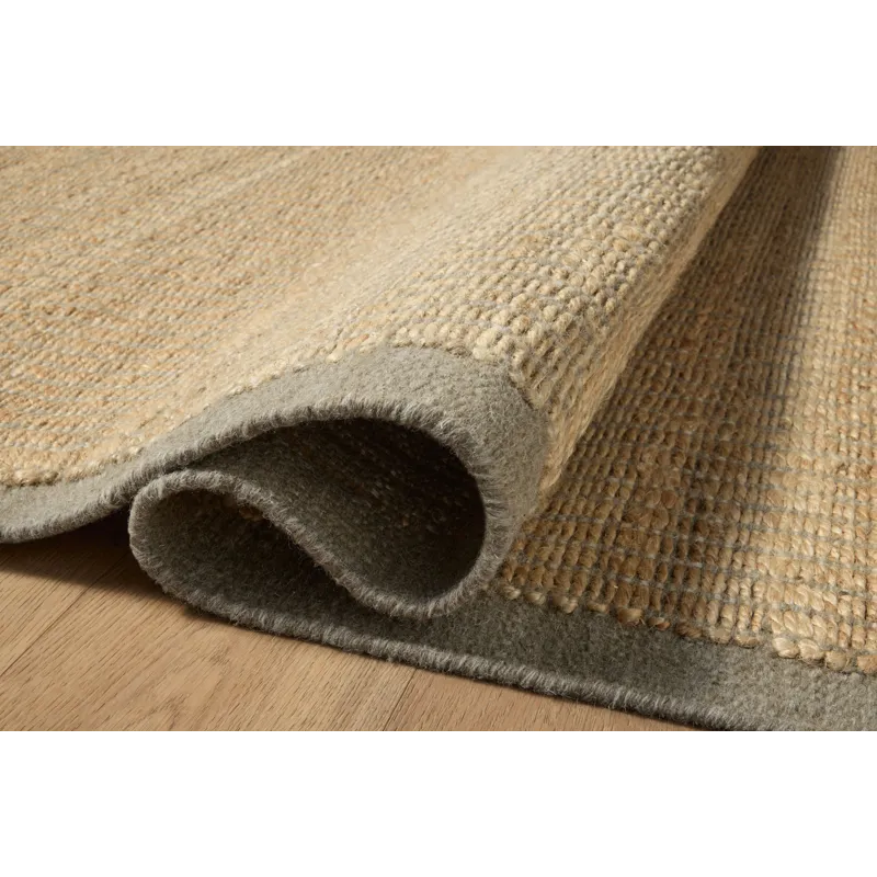 Amber Lewis x Loloi Lilah Natural / Grey 7\'-9\" x 9\'-9\" Rug