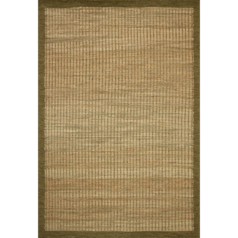 Amber Lewis x Loloi Lilah Natural / Olive 9\'-3\" x 13\' Rug