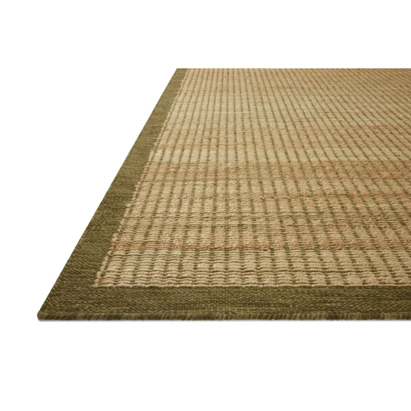 Amber Lewis x Loloi Lilah Natural / Olive 9\'-3\" x 13\' Rug