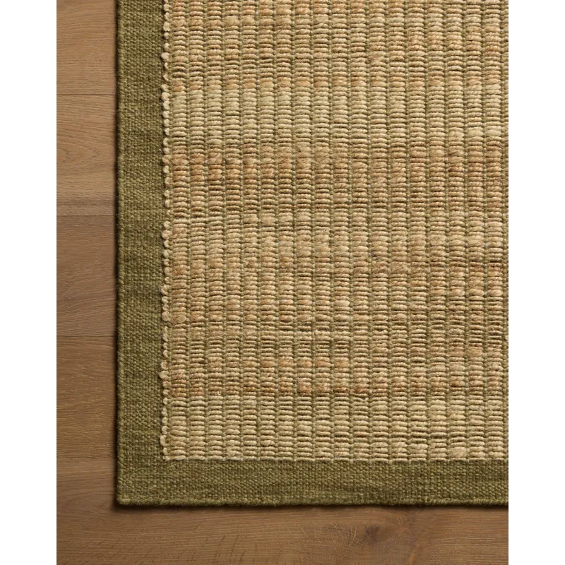Amber Lewis x Loloi Lilah Natural / Olive 9\'-3\" x 13\' Rug