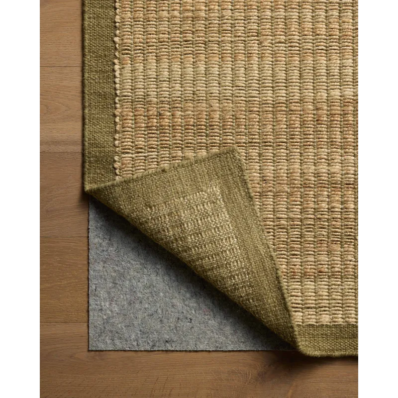 Amber Lewis x Loloi Lilah Natural / Olive 9\'-3\" x 13\' Rug