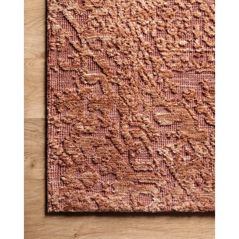 Lindsay Pink / Coral Rug (5' 0" X 7' 6")