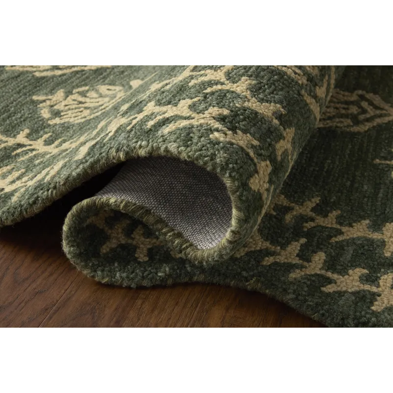 Rifle Paper Co. x Loloi Lisette Forest / Oatmeal Rug
