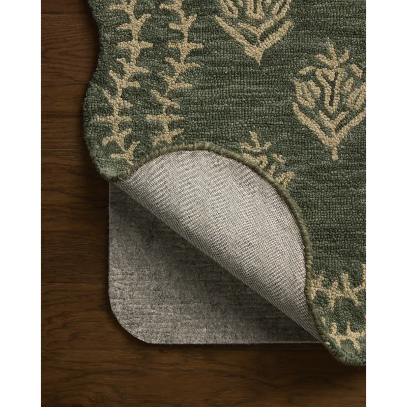 Rifle Paper Co. x Loloi Lisette Forest / Oatmeal Rug