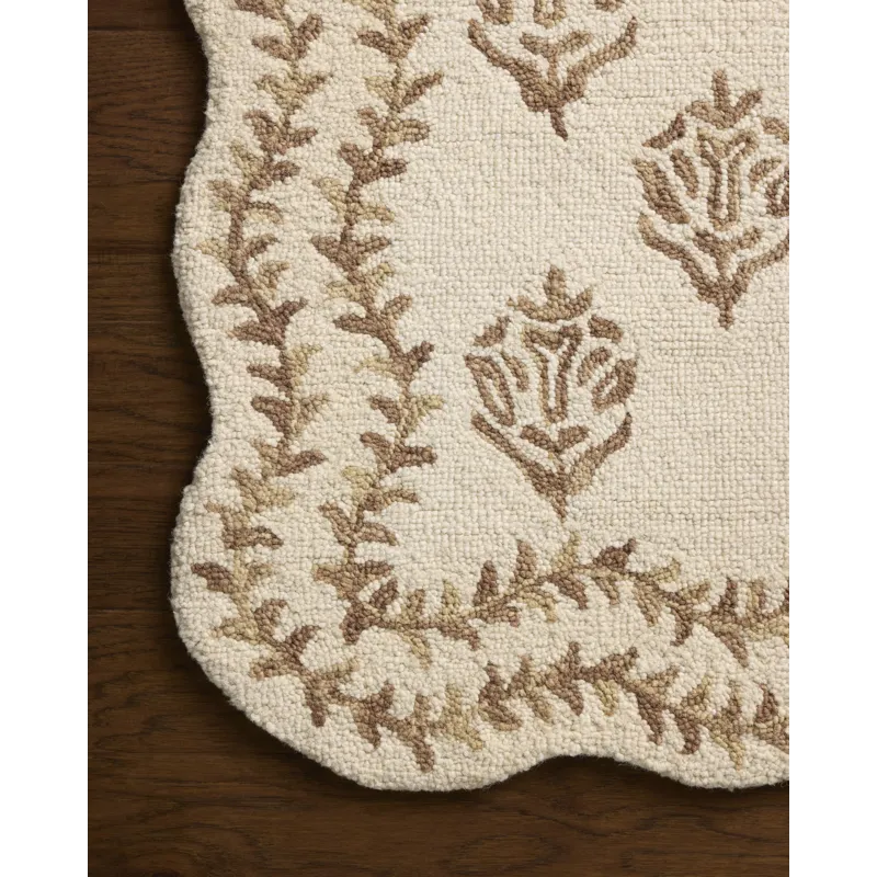 Rifle Paper Co. x Loloi Lisette Ivory / Natural Rug