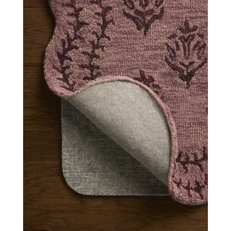 Rifle Paper Co. x Loloi Lisette Plum / Dark Plum Rug