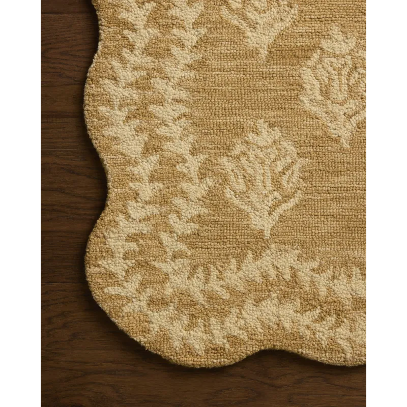 Rifle Paper Co. x Loloi Lisette Wheat / Ivory Rug
