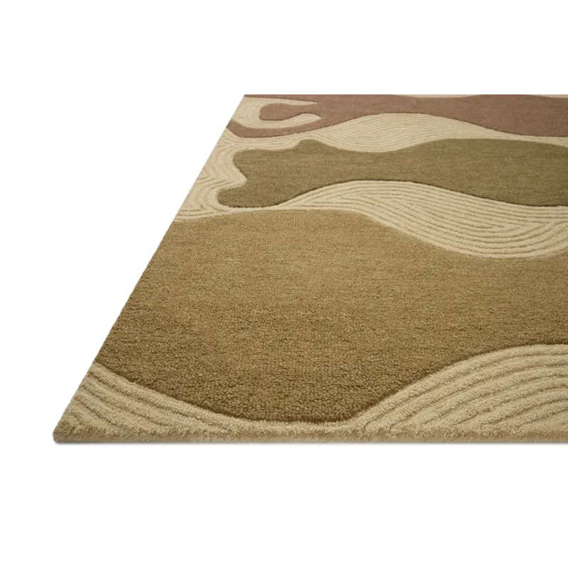 Brigette Romanek x Loloi Madi Linen / Multi 8\'-6\" x 11\'-6\" Rug