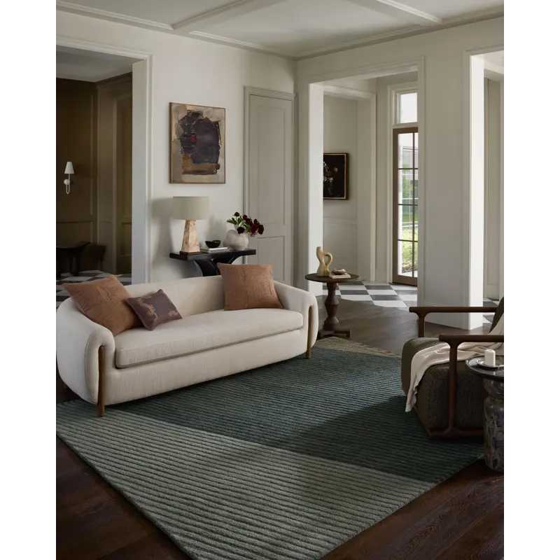 Brigette Romanek x Loloi Madi Denim / Multi 2\'-6\" x 7\'-6\" Rug