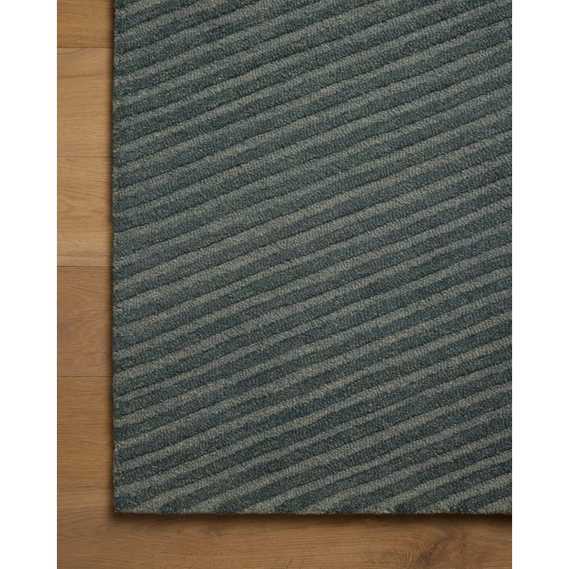 Brigette Romanek x Loloi Madi Denim / Multi 2\'-6\" x 7\'-6\" Rug