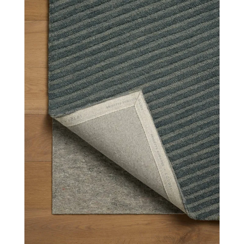 Brigette Romanek x Loloi Madi Denim / Multi 2\'-6\" x 7\'-6\" Rug
