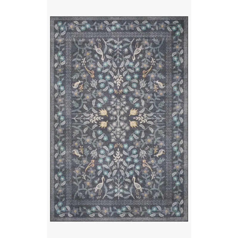Loloi X Rifle Paper Co. Maison 2\'-6\" X 12\'-0\" Rug