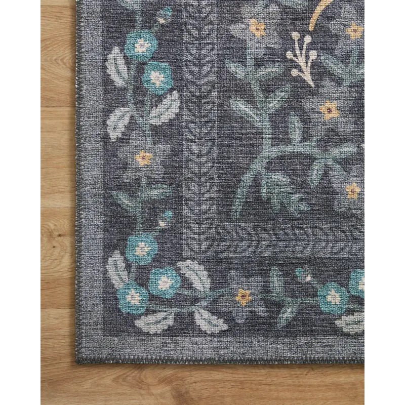 Loloi X Rifle Paper Co. Maison 2\'-6\" X 12\'-0\" Rug