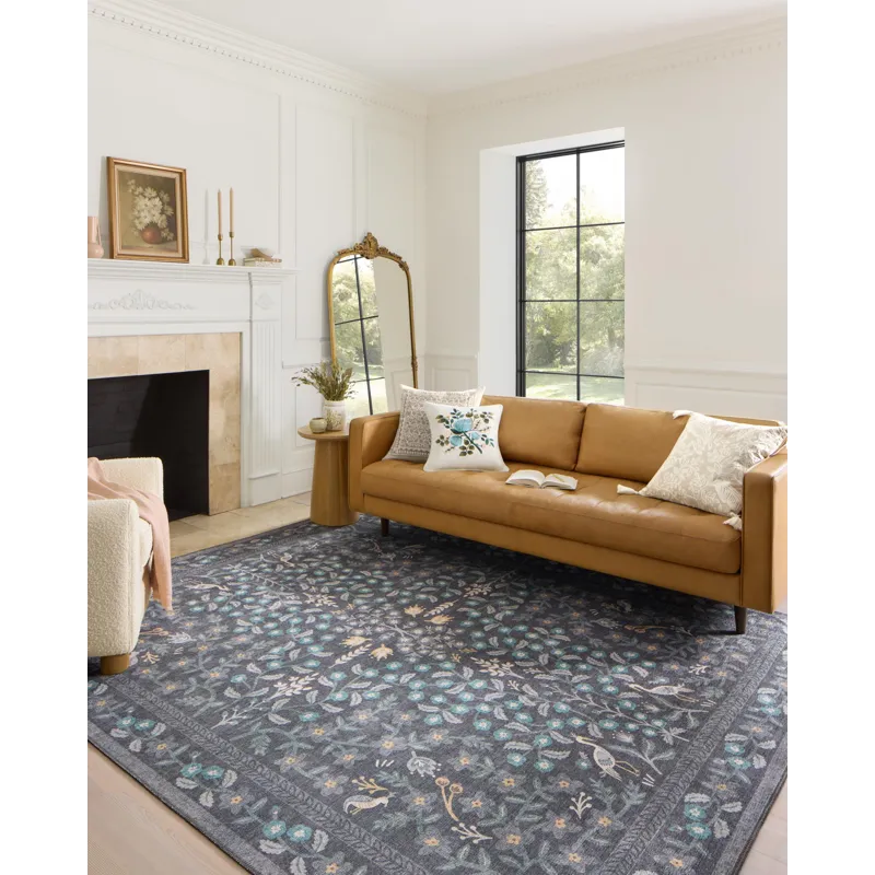 Loloi X Rifle Paper Co. Maison 2\'-6\" X 12\'-0\" Rug