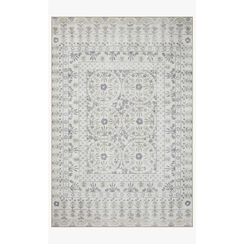 Loloi X Rifle Paper Co. Maison 3\'-9\" X 5\'-6\" Rug