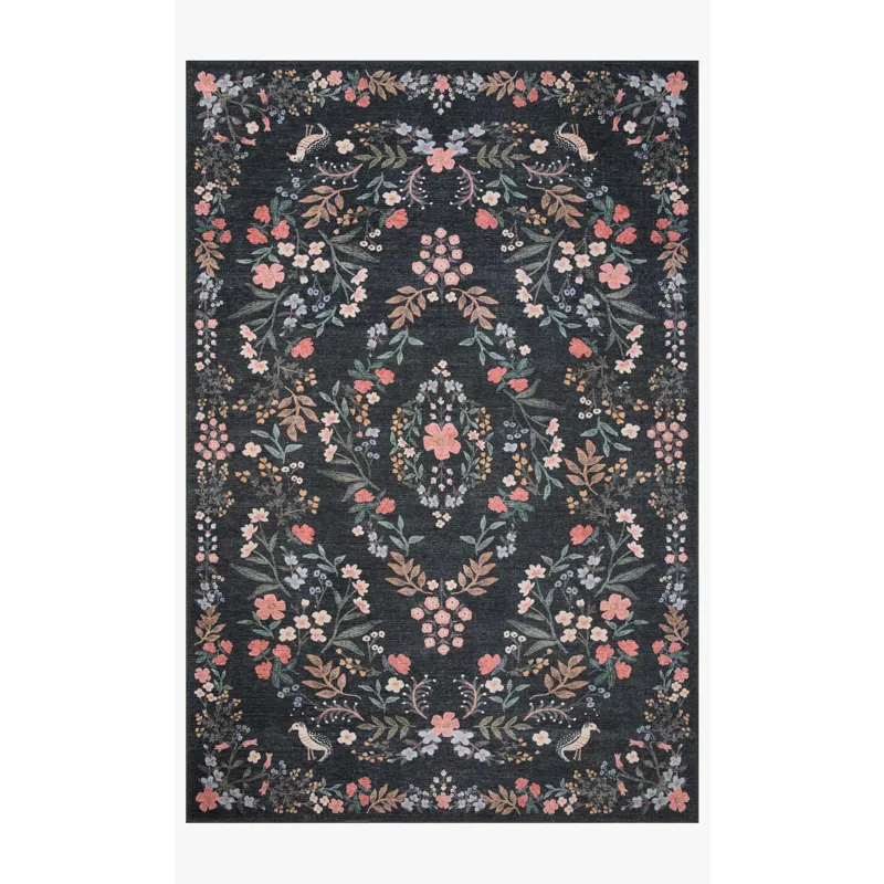 Loloi X Rifle Paper Co. Maison 2\'-6\" X 9\'-6\" Rug