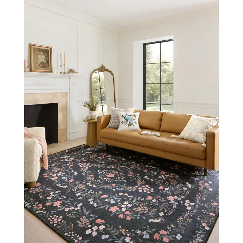 Loloi X Rifle Paper Co. Maison 2\'-6\" X 9\'-6\" Rug