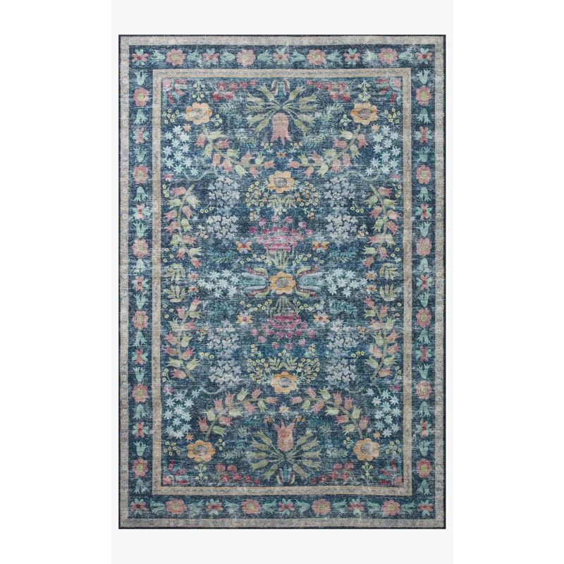 Loloi X Rifle Paper Co. Maison 3\'-9\" X 5\'-6\" Rug