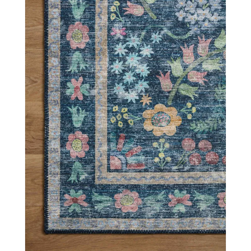Loloi X Rifle Paper Co. Maison 3\'-9\" X 5\'-6\" Rug