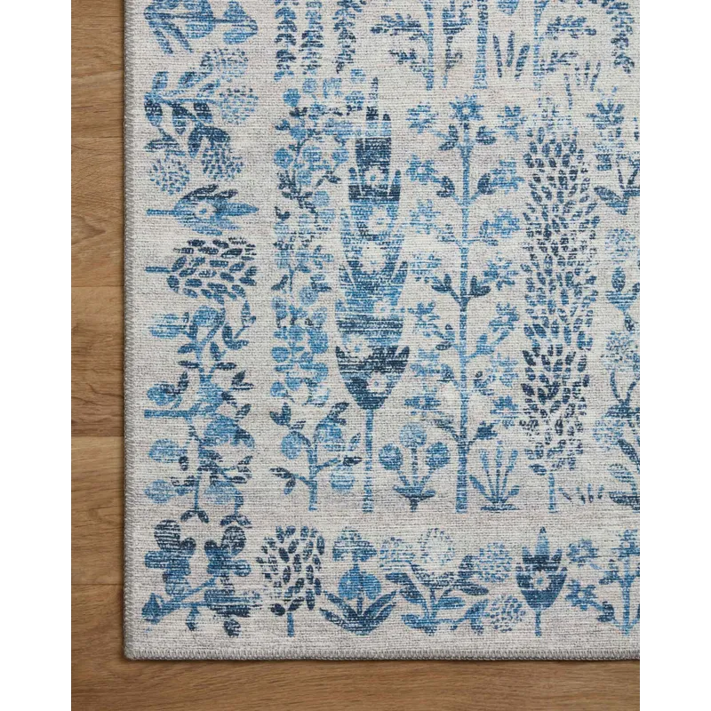 Loloi X Rifle Paper Co. Maison 5\'-0\" X 7\'-6\" Rug