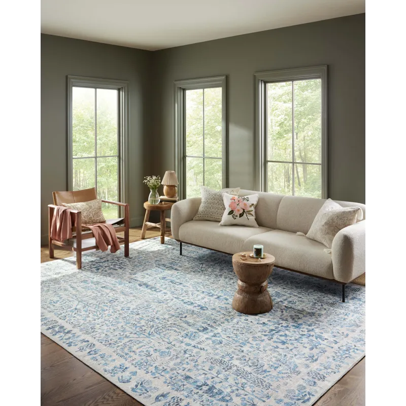 Loloi X Rifle Paper Co. Maison 5\'-0\" X 7\'-6\" Rug