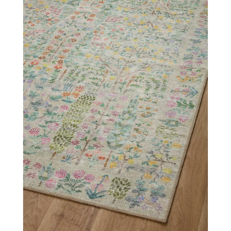 Loloi X Rifle Paper Co. Maison 2\'-3\" X 3\'-9\" Rug
