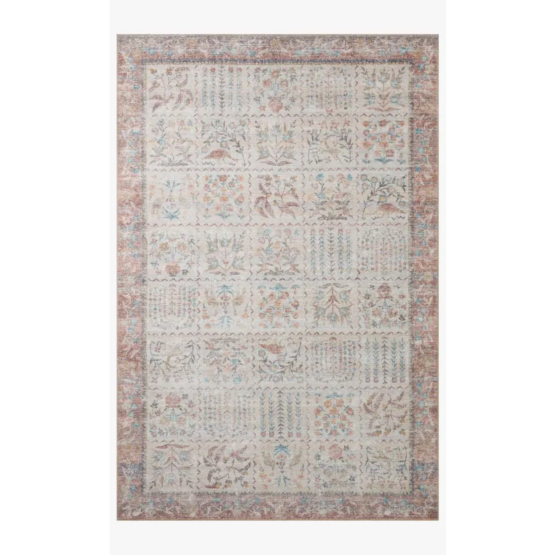 Loloi X Rifle Paper Co. Maison 5\'-0\" X 7\'-6\" Rug