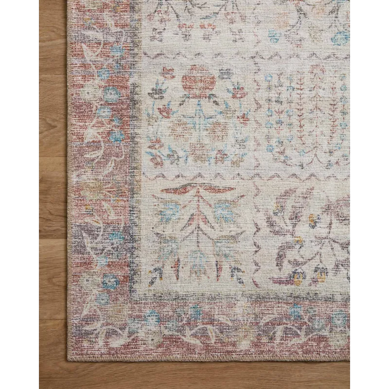 Loloi X Rifle Paper Co. Maison 5\'-0\" X 7\'-6\" Rug