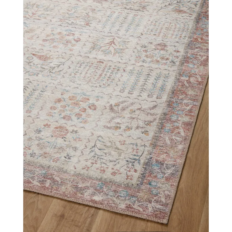 Loloi X Rifle Paper Co. Maison 5\'-0\" X 7\'-6\" Rug