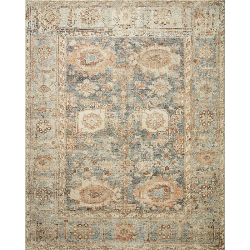Margot Ocean / Spice Rug (3' 6" X 5' 6")