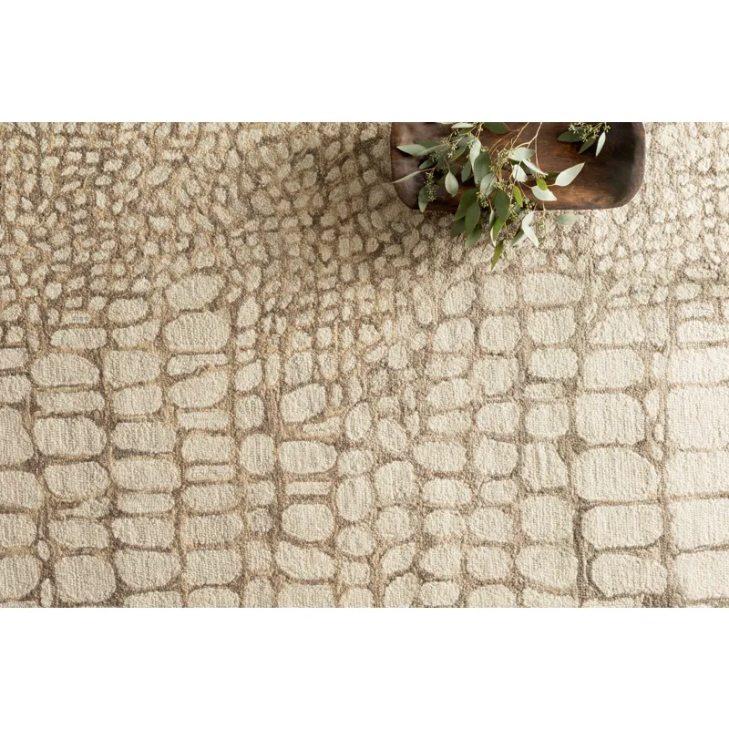 Masai Neutral Rug (3' 6" X 5' 6")