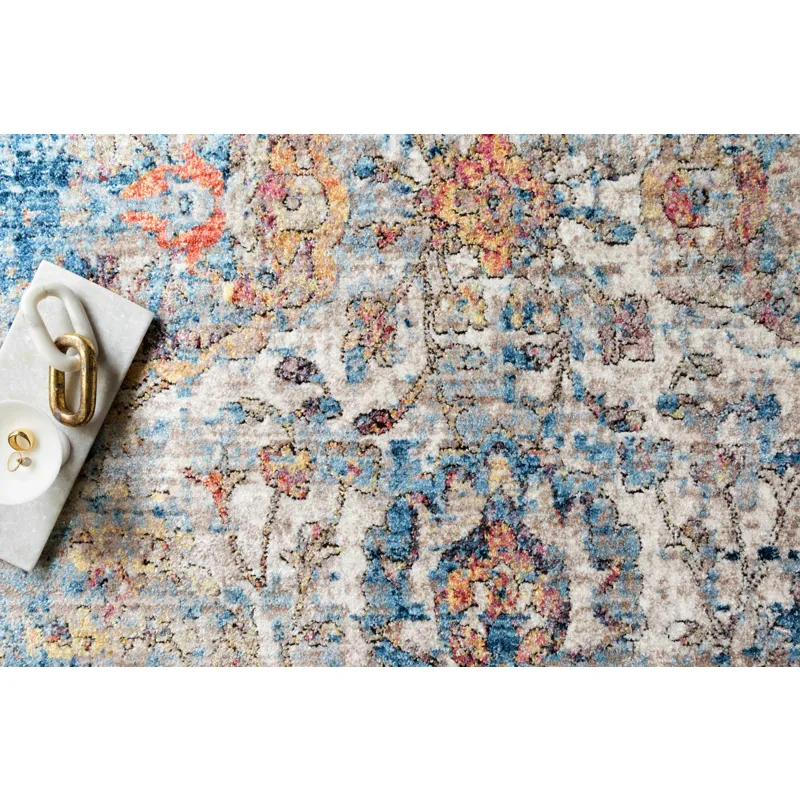 Medusa Blue / Multi Rug (7' 10" X 10' 6")