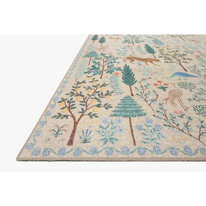 Rifle Paper Co. X Loloi Menagerie Rug