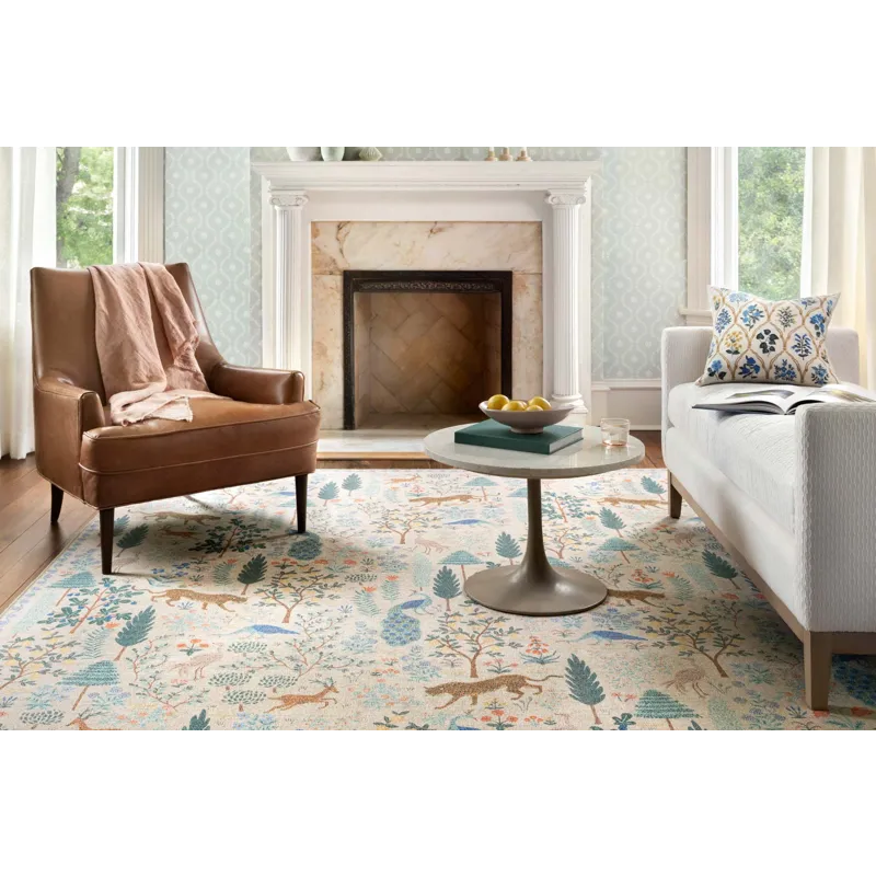 Rifle Paper Co. X Loloi Menagerie Rug