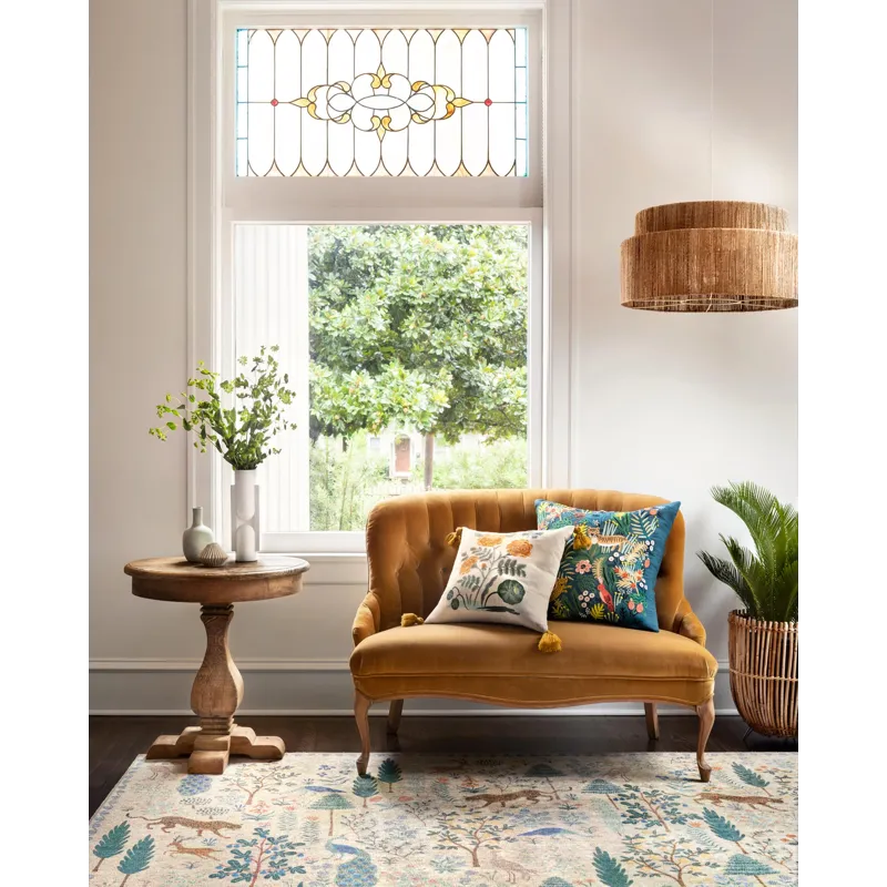 Rifle Paper Co. X Loloi Menagerie Rug