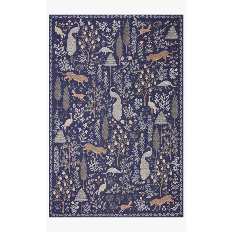 Rifle Paper Co. X Loloi Menagerie Rug