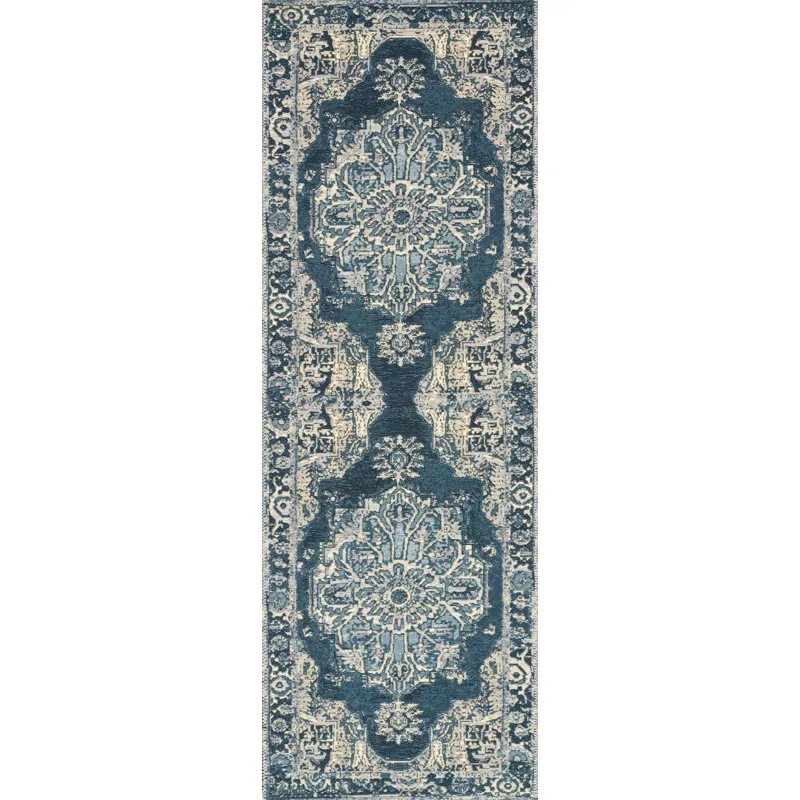 Mika Dk Blue / Dk Blue Rug (2' 5" X 4')