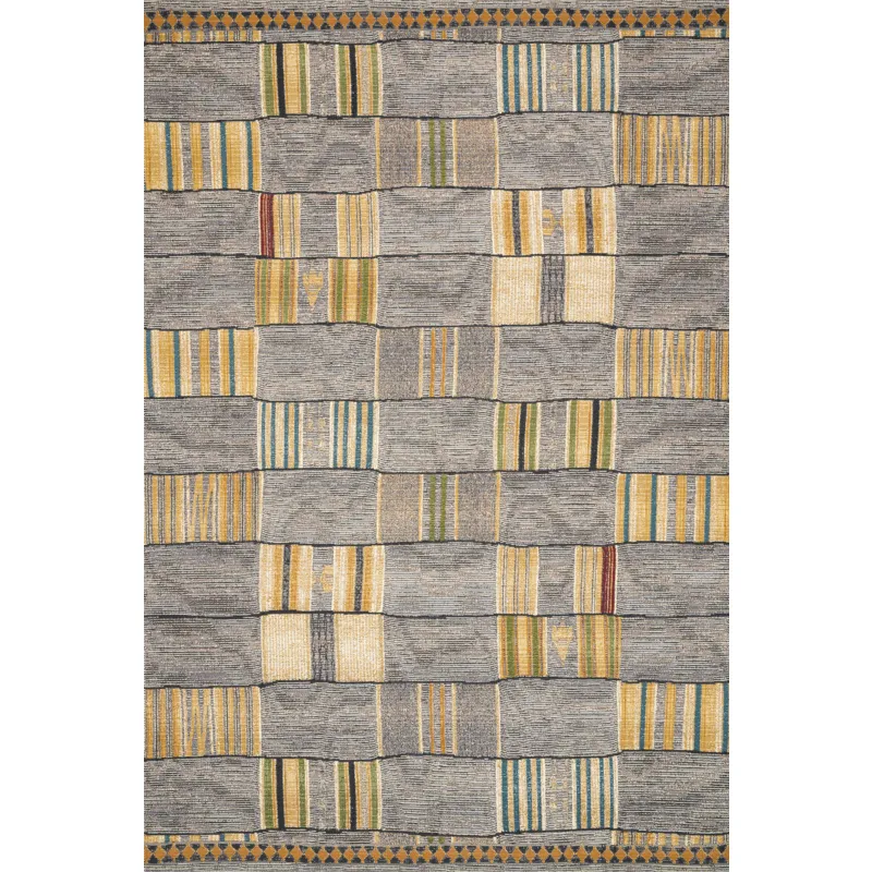Mika Granite / Multi Rug (6' 7" X 9' 4")
