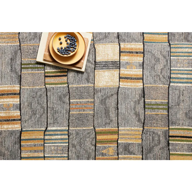 Mika Granite / Multi Rug (6' 7" X 9' 4")