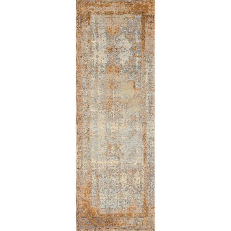 Mika Ant. Ivory / Copper Rug (10' 6" X 13' 9")