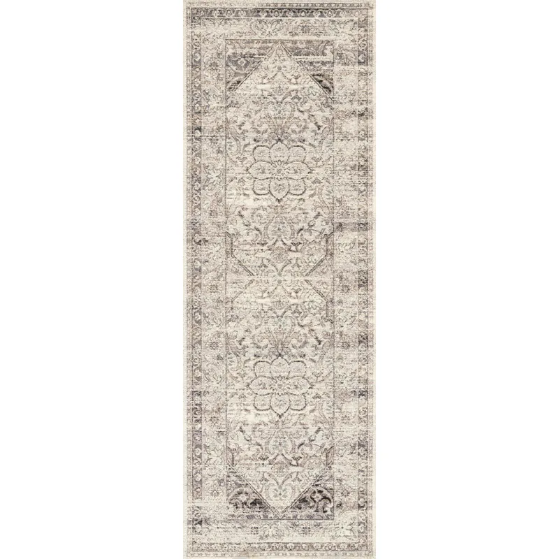 Mika Stone / Ivory Rug (2' 5" X 4')