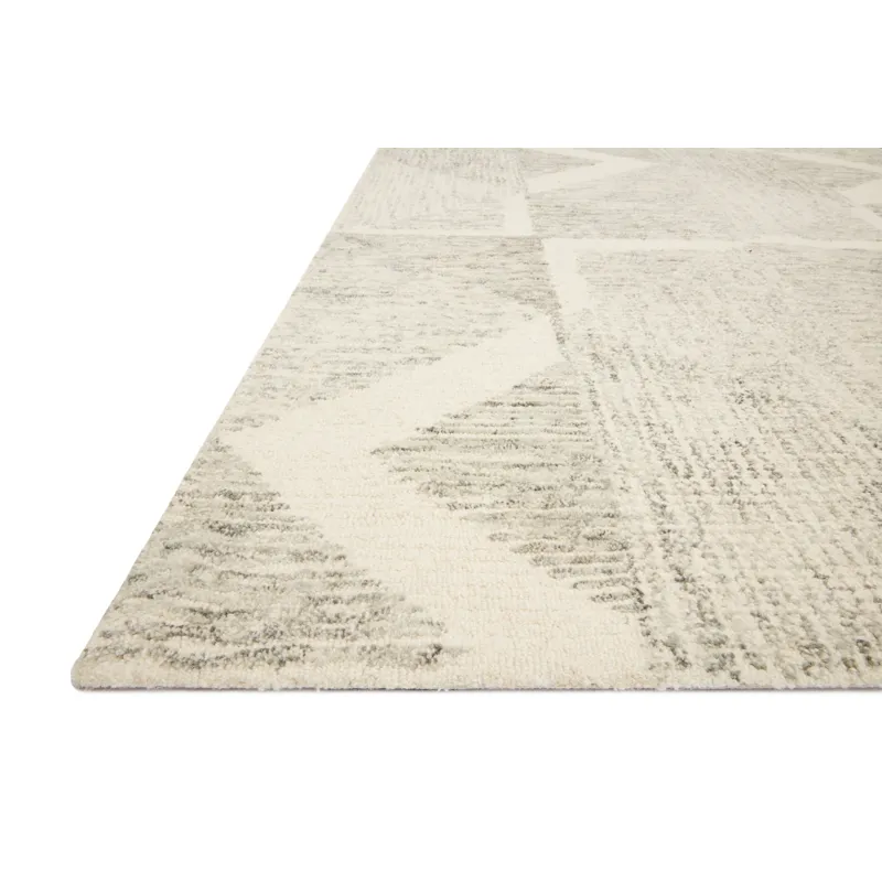 Milo Lt Grey / Granite Rug (7' 9" X 9' 9")