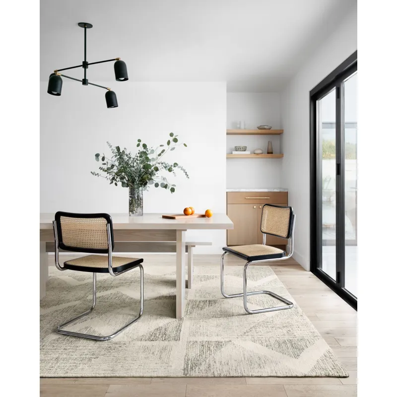 Milo Lt Grey / Granite Rug (7' 9" X 9' 9")