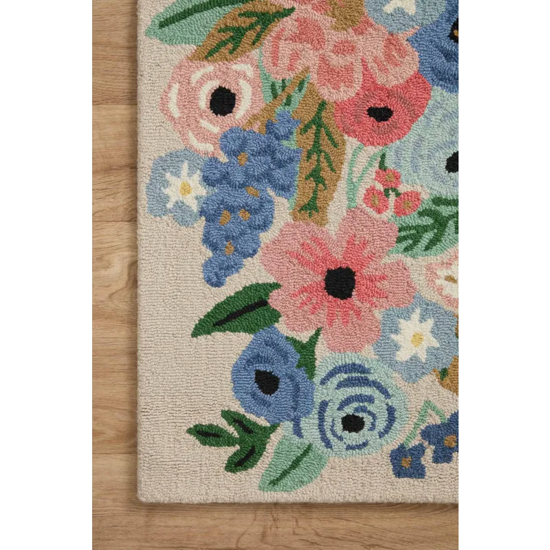 Loloi X Rifle Paper Co. Minnie 2\'-3\" X 3\'-9\" Rug