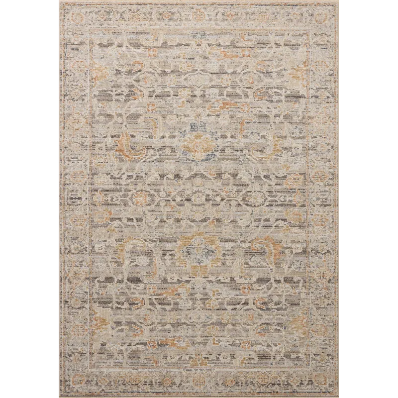 Loloi Milena Charcoal / Apricot Rug