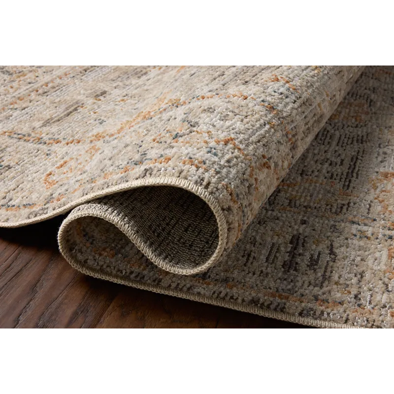Loloi Milena Charcoal / Apricot Rug