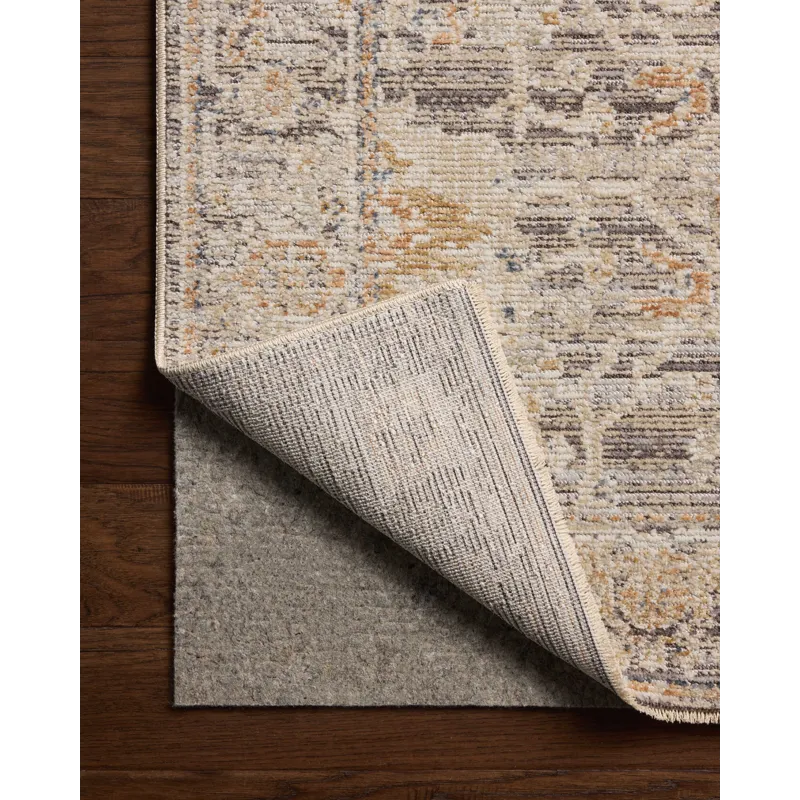 Loloi Milena Charcoal / Apricot Rug