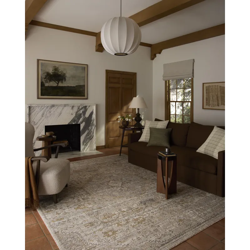 Loloi Milena Ivory / Ochre Rug