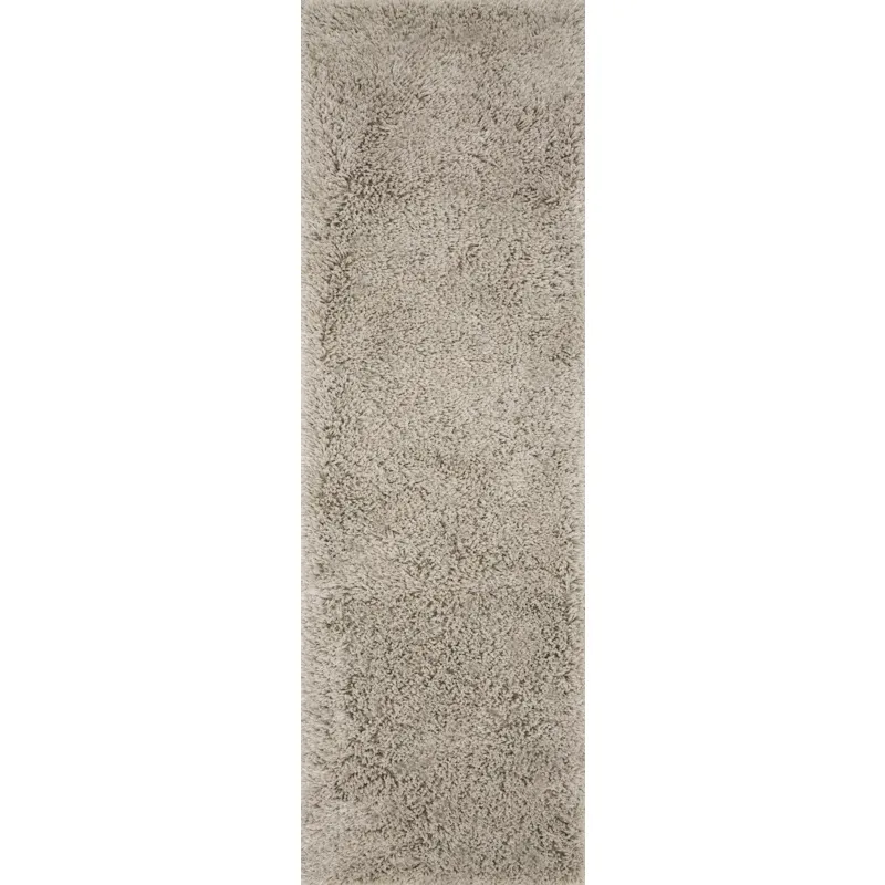 Mila Shag Grey Rug (2' 3" X 3' 9")
