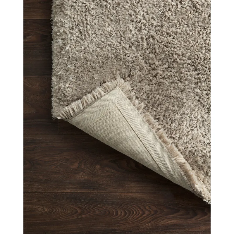 Mila Shag Grey Rug (2' 3" X 3' 9")